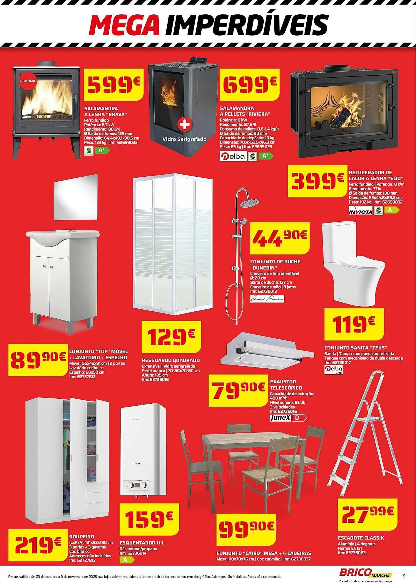 Folheto Folheto Bricomarché de 23 de outubro até 9 de novembro 2025 - Pagina 3