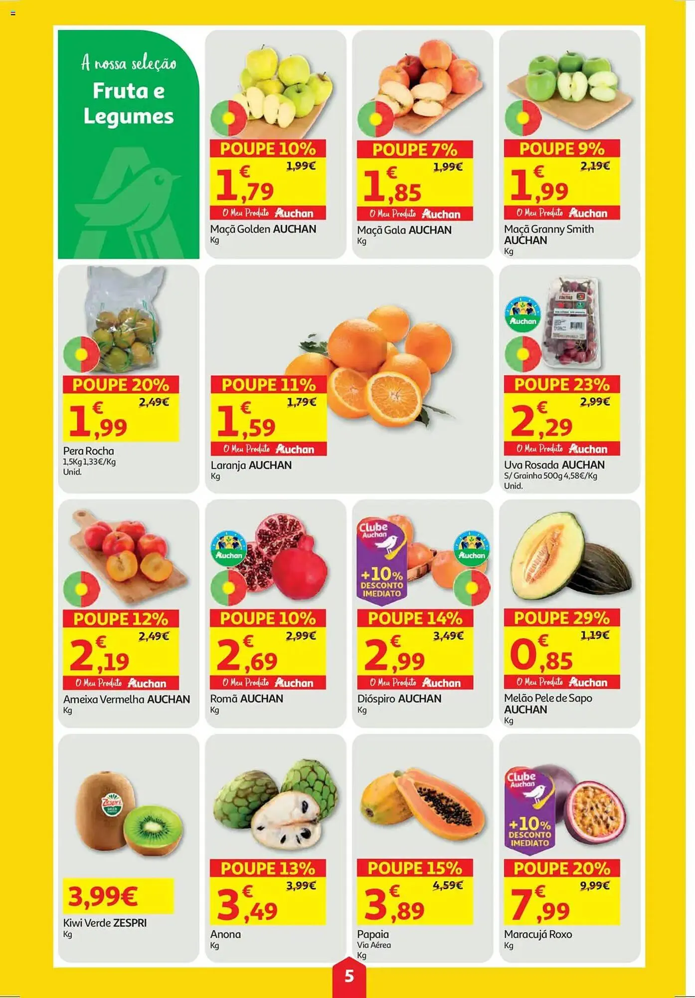 Folheto Folheto Auchan de 2 de outubro até 9 de outubro 2025 - Pagina 5