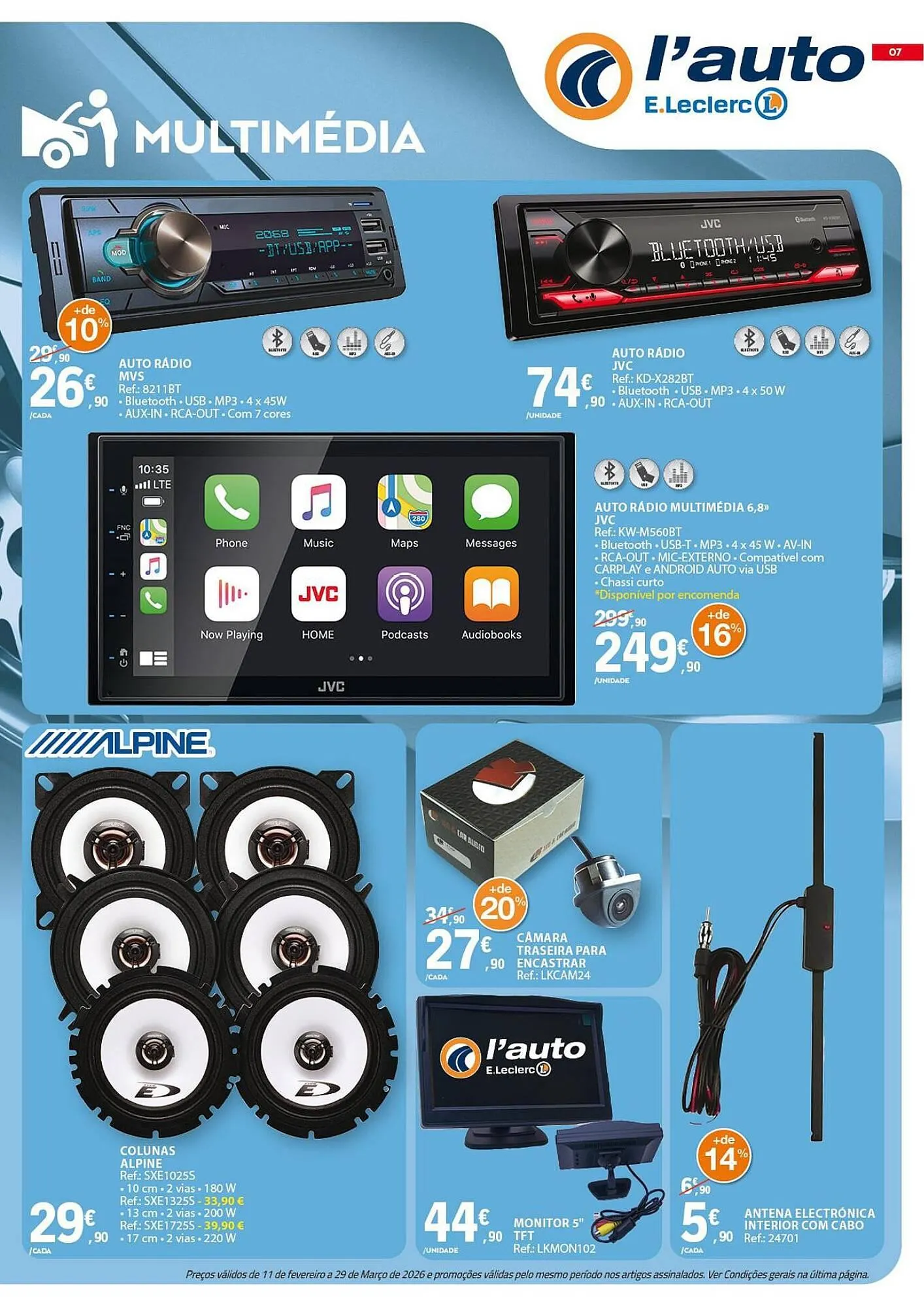 Folheto Folheto E.Leclerc de 11 de fevereiro até 29 de março 2026 - Pagina 7