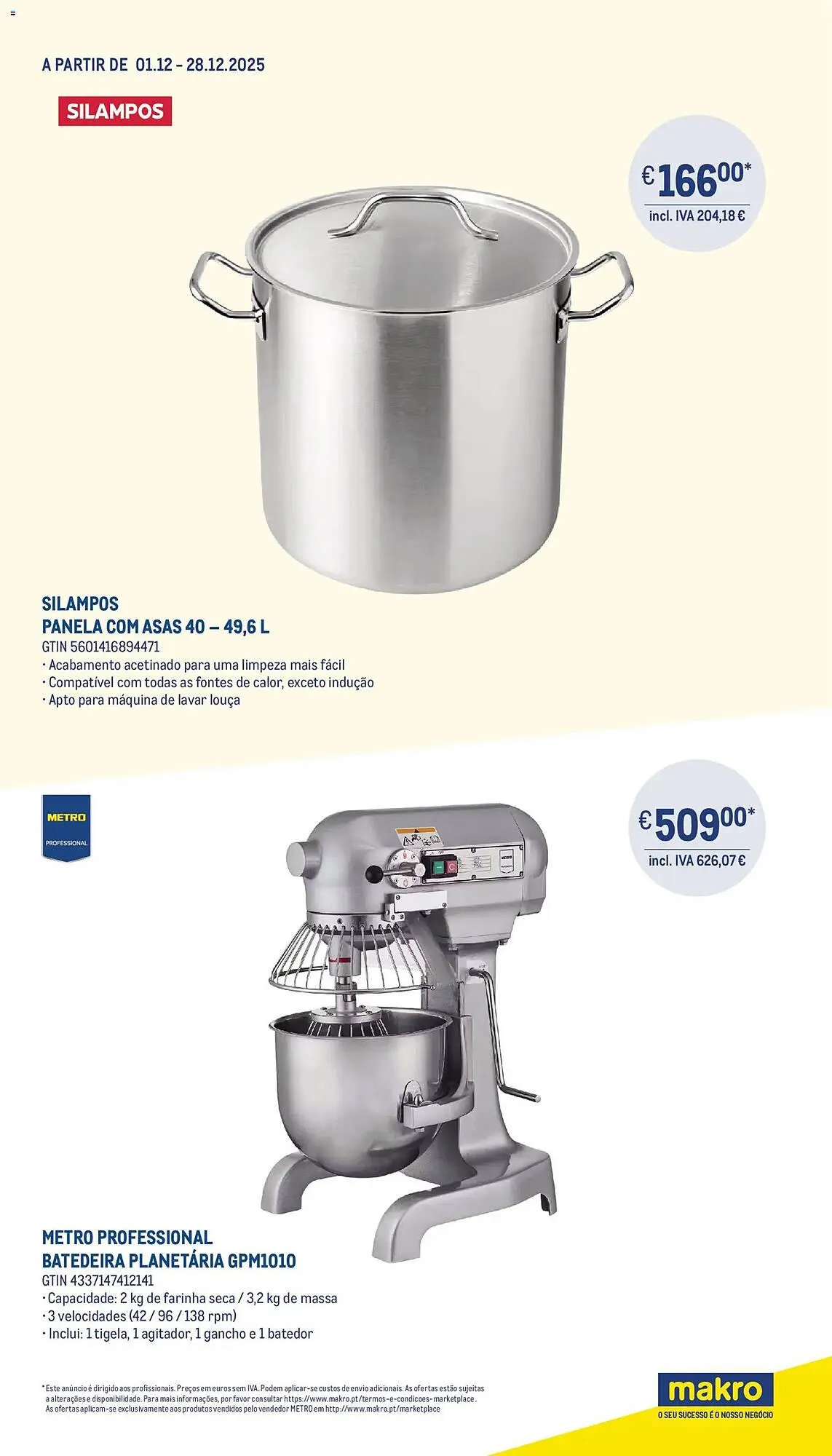 Folheto Catálogo Makro de 1 de dezembro até 29 de dezembro 2025 - Pagina 4