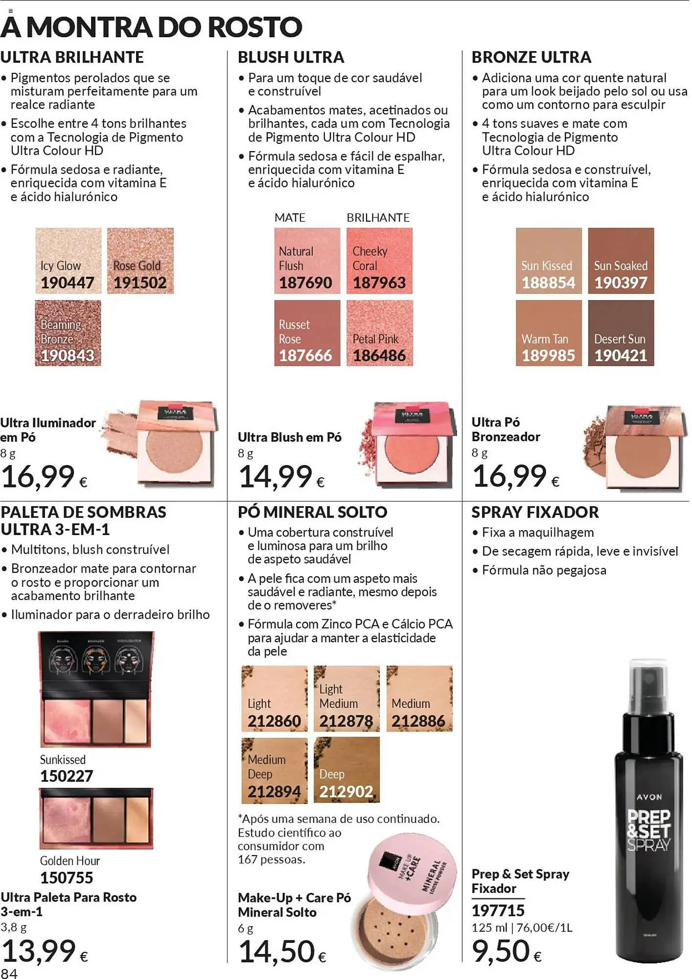 Folheto Catálogo Avon de 1 de dezembro até 1 de janeiro 2026 - Pagina 84