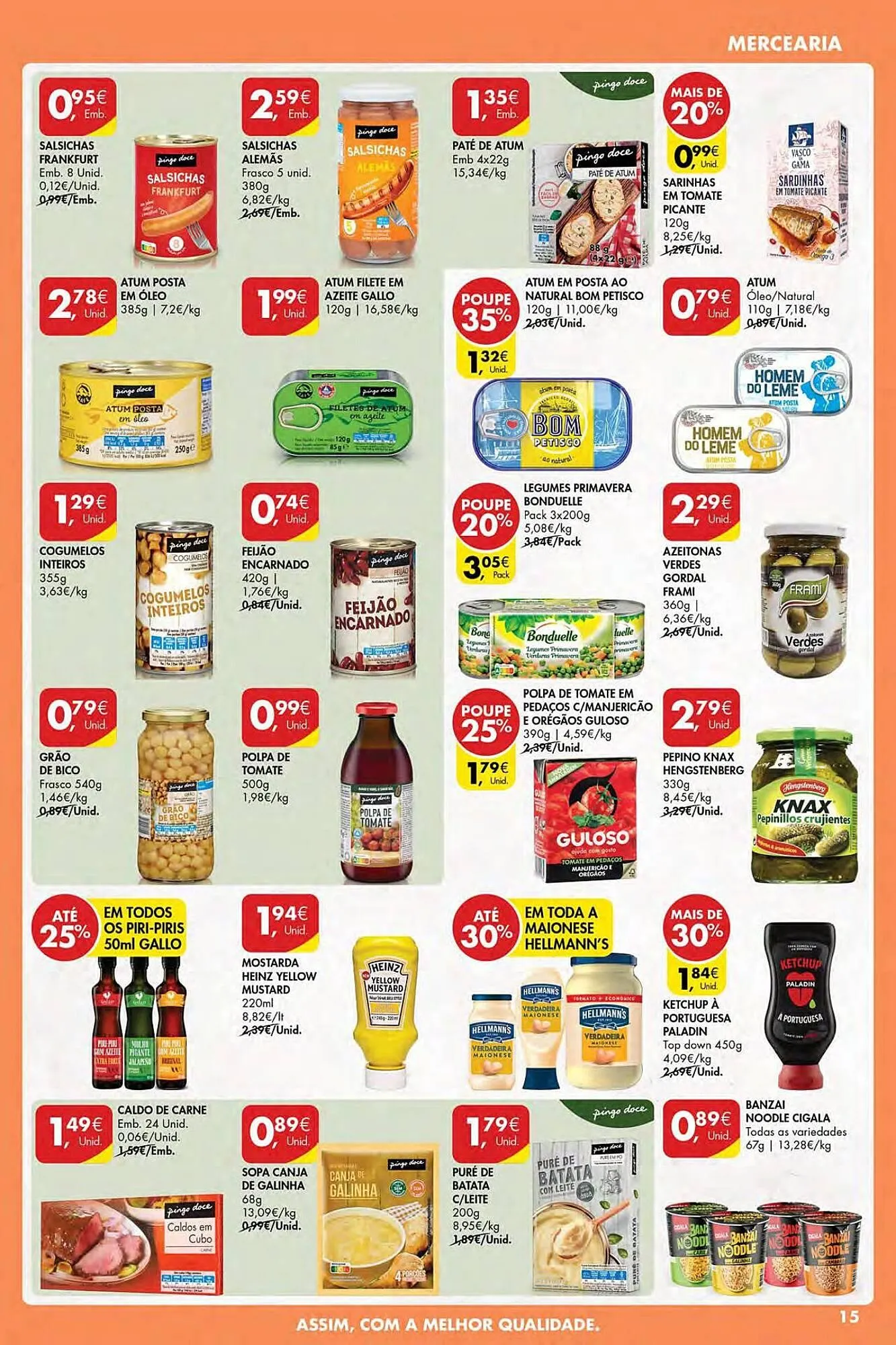 Folheto Folheto Pingo Doce de 16 de abril até 22 de abril 2026 - Pagina 15