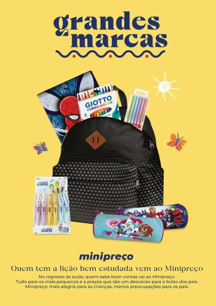 Folheto Grandes Marcas Setembro 2024 de 22 de agosto até 25 de setembro 2024 - Pagina 1