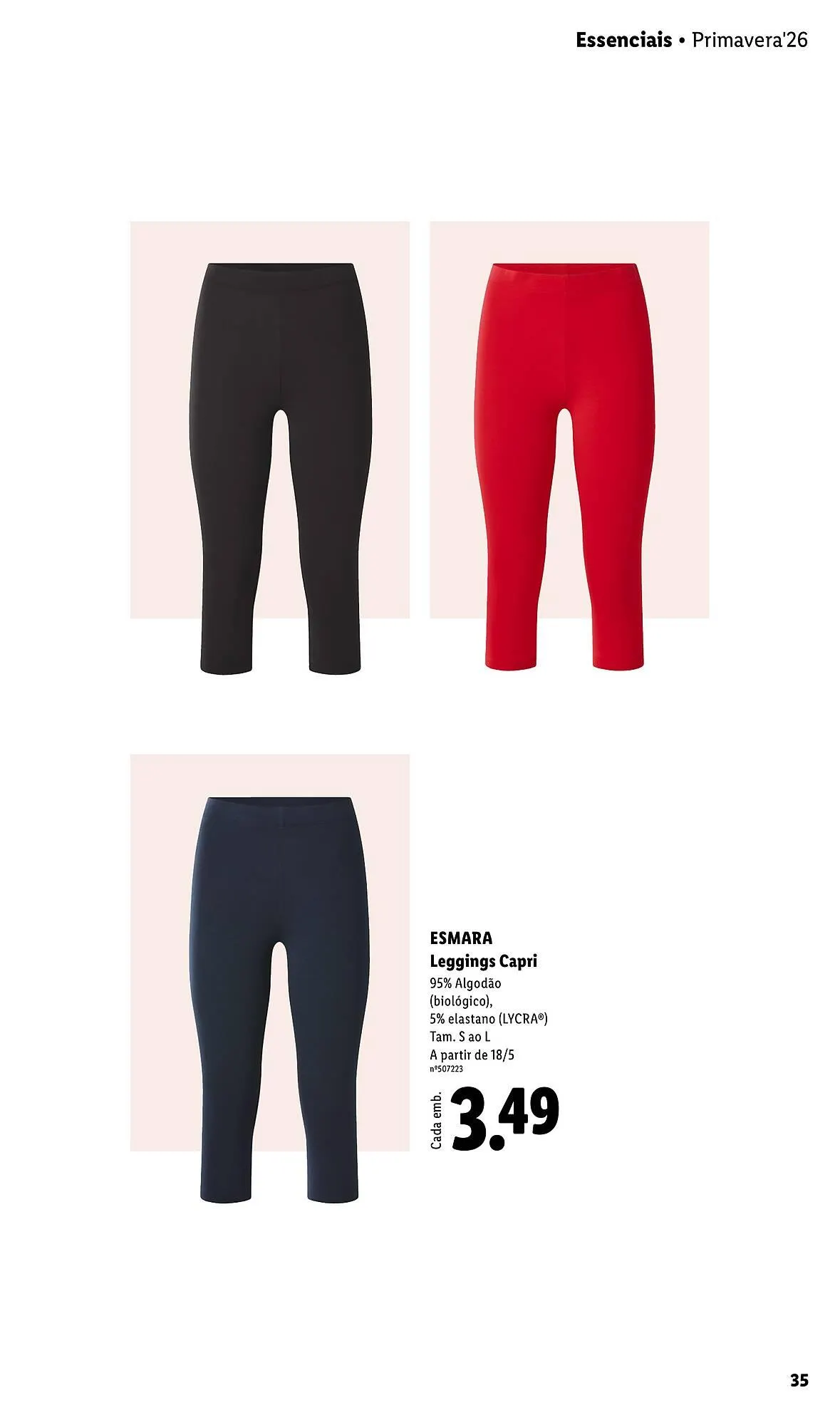 Folheto Folheto Lidl de 20 de abril até 31 de maio 2026 - Pagina 35