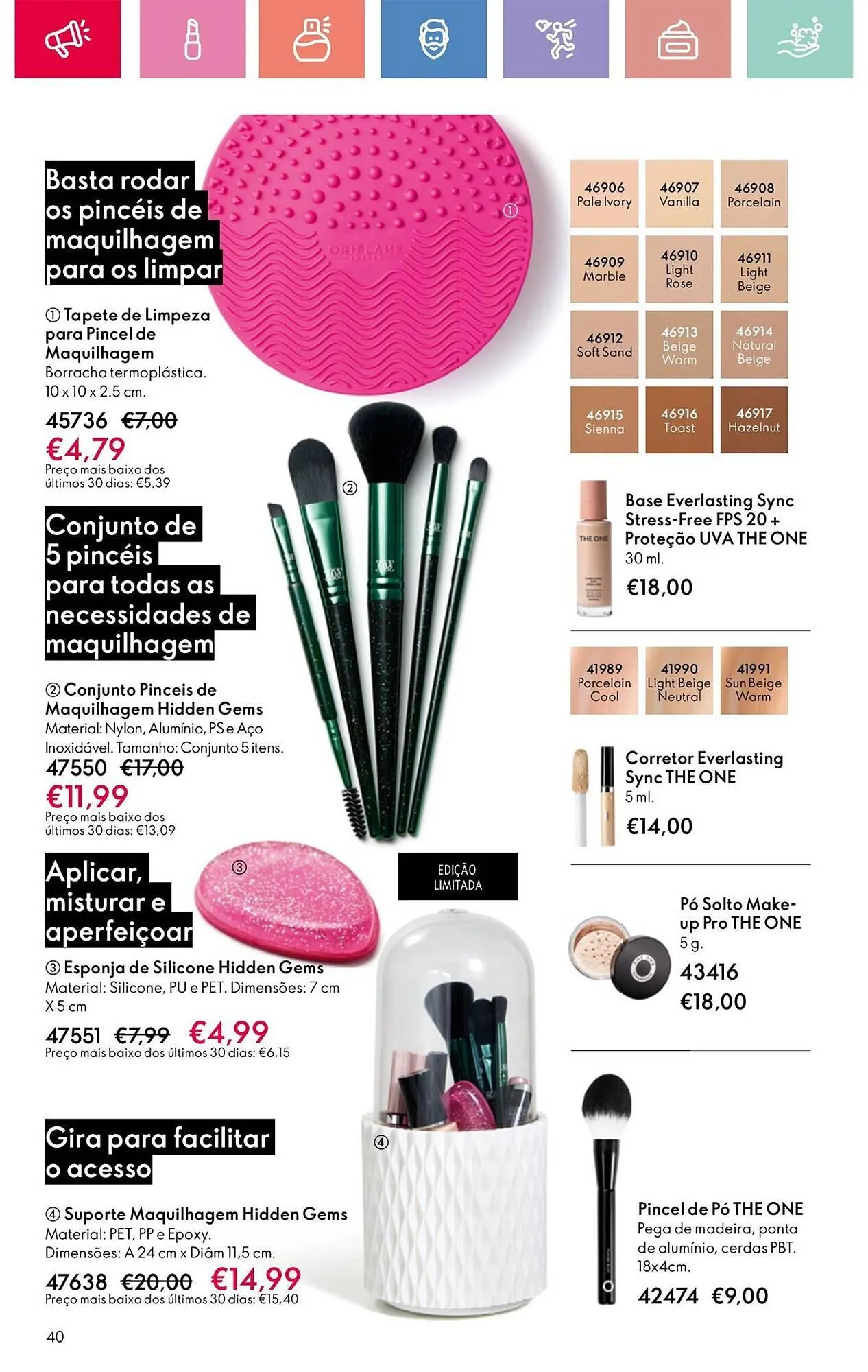 Folheto Folheto Oriflame de 4 de maio até 24 de maio 2025 - Pagina 40