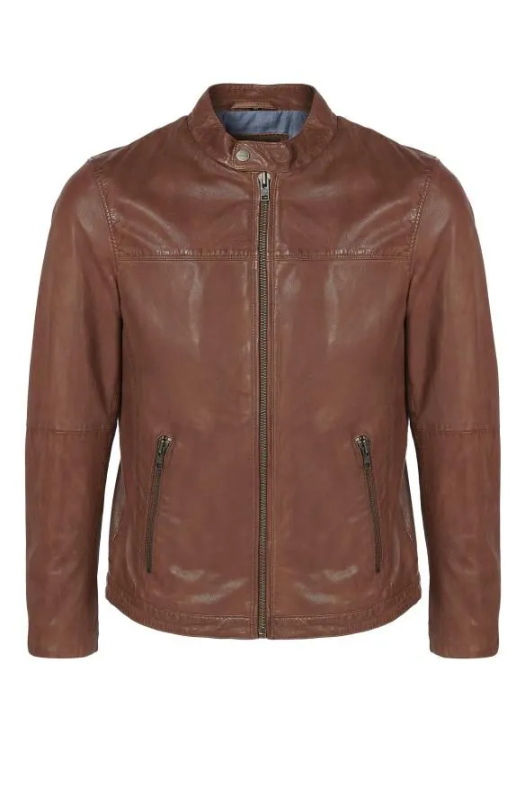 Blusão em pele Cassius