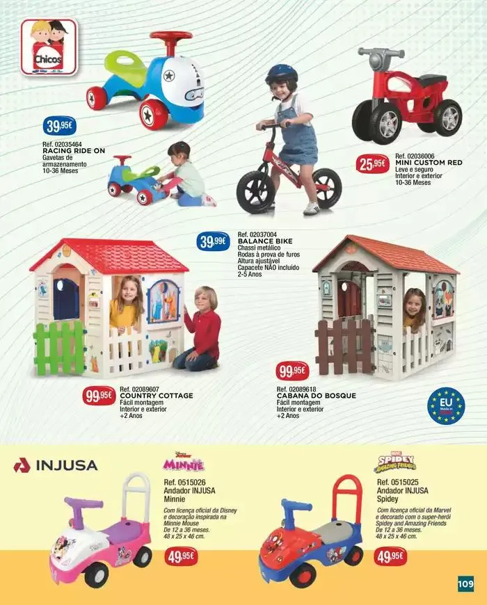 Folheto Catálogo De Brinquedos de 3 de dezembro até 31 de dezembro 2024 - Pagina 109