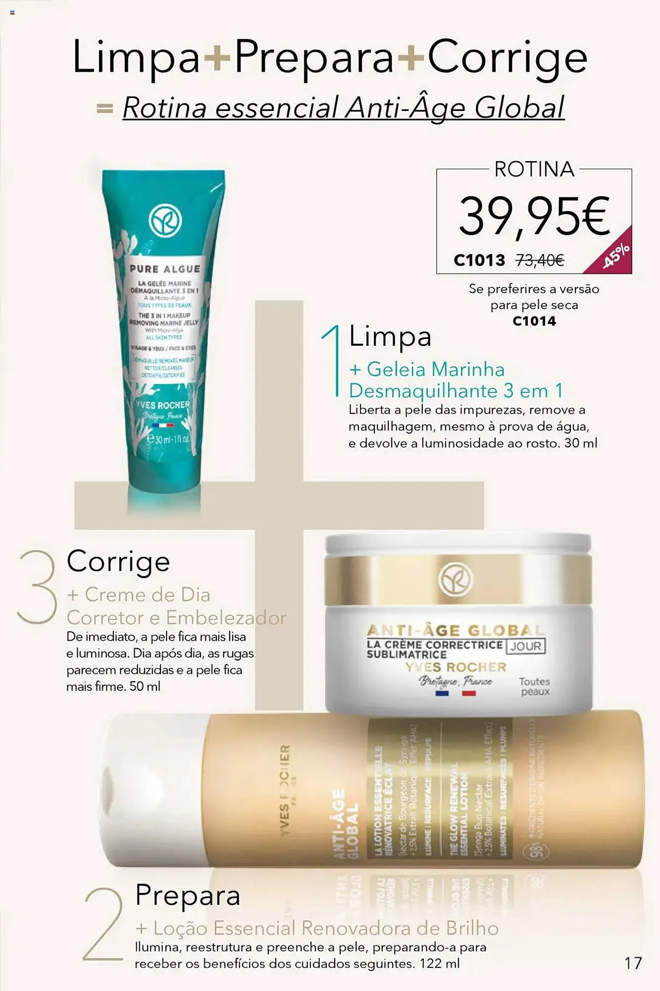 Folheto Folheto Yves Rocher de 14 de maio até 29 de maio 2025 - Pagina 17