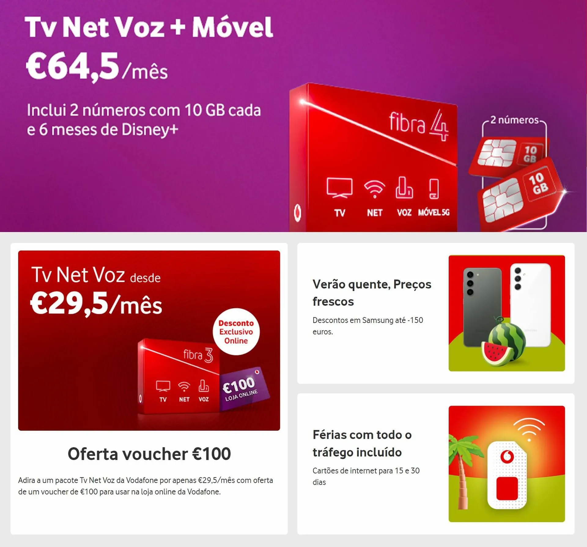 Folheto Vodafone - 1