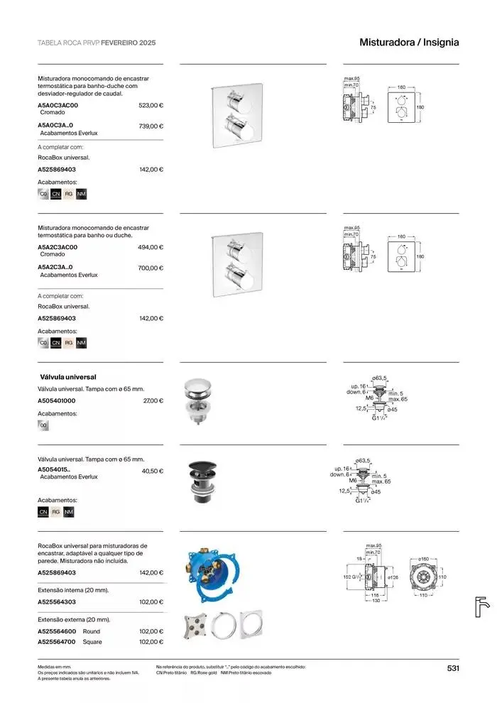 Folheto Soluções de Banho  de 6 de janeiro até 31 de dezembro 2025 - Pagina 533
