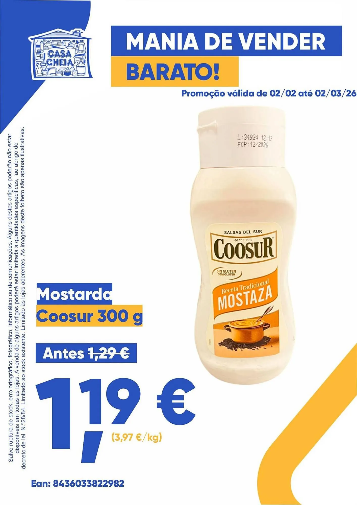 Folheto Folheto Casa Cheia de 2 de fevereiro até 2 de março 2026 - Pagina 3