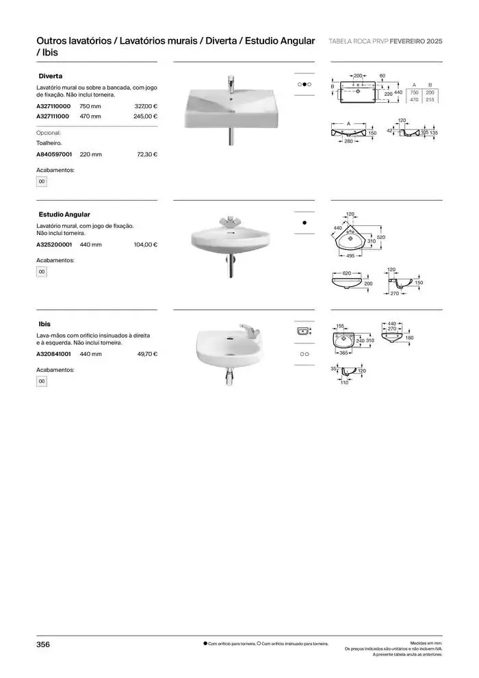 Folheto Soluções de Banho  de 6 de janeiro até 31 de dezembro 2025 - Pagina 358