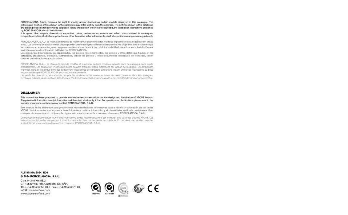 Folheto XTONE Altissima de 22 de abril até 31 de dezembro 2024 - Pagina 48