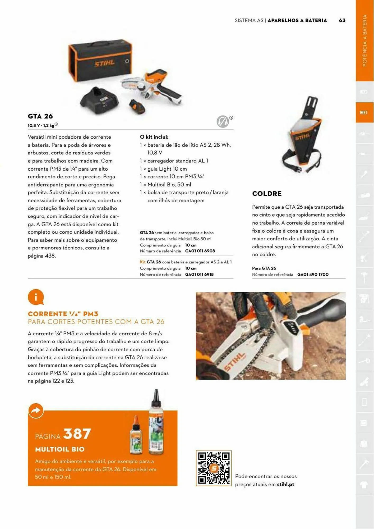 Folheto Folheto Stihl de 3 de julho até 31 de dezembro 2023 - Pagina 63
