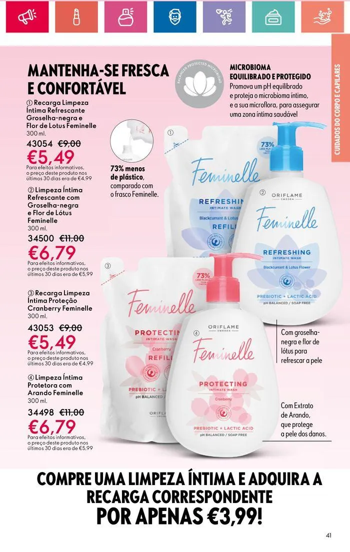Folheto Folheto Oriflame de 30 de maio até 19 de junho 2024 - Pagina 41