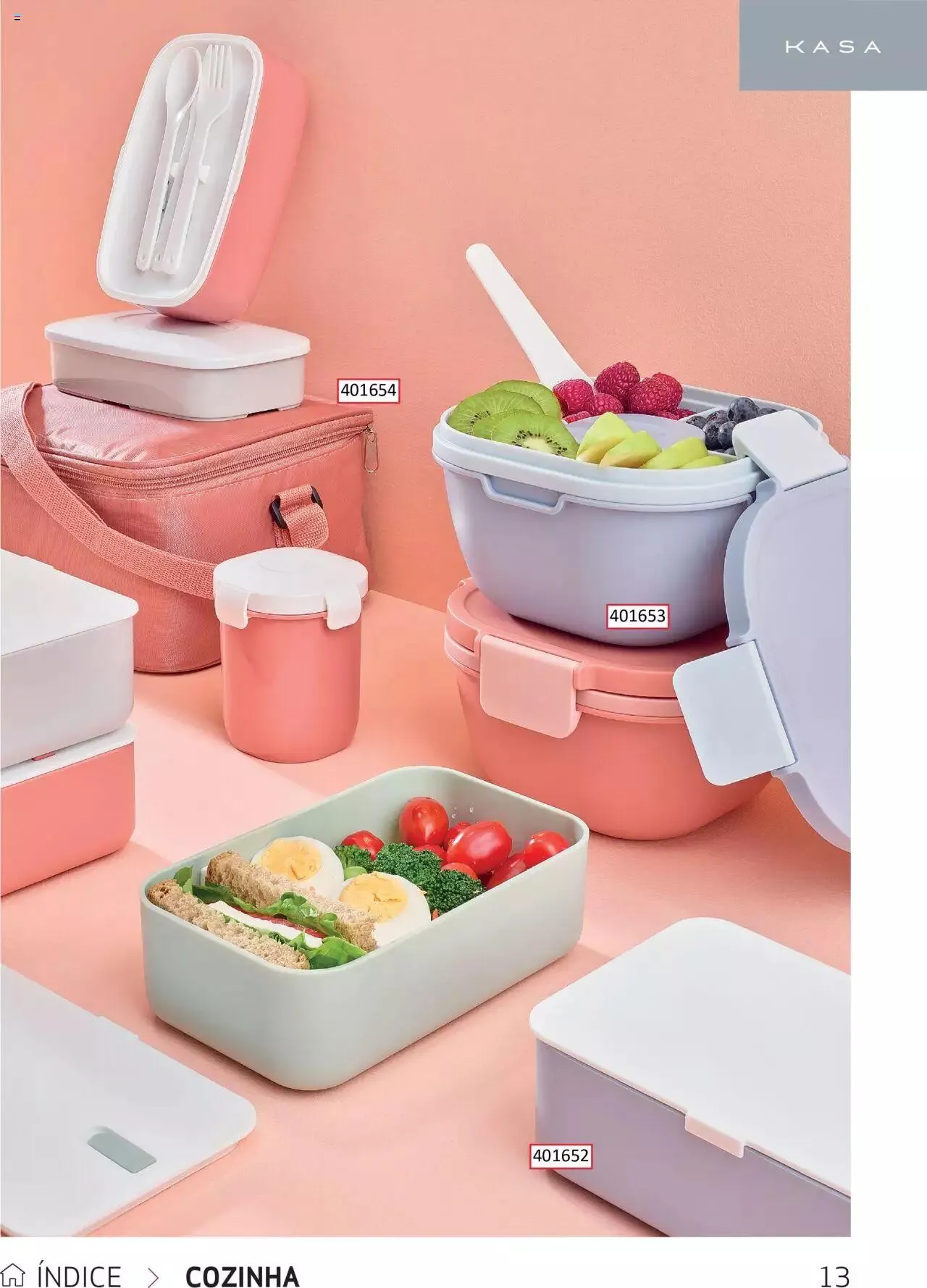 Folheto Continente Kasa Catálogo Kasa: Partilhar Momentos de 29 de agosto até 30 de setembro 2023 - Pagina 13