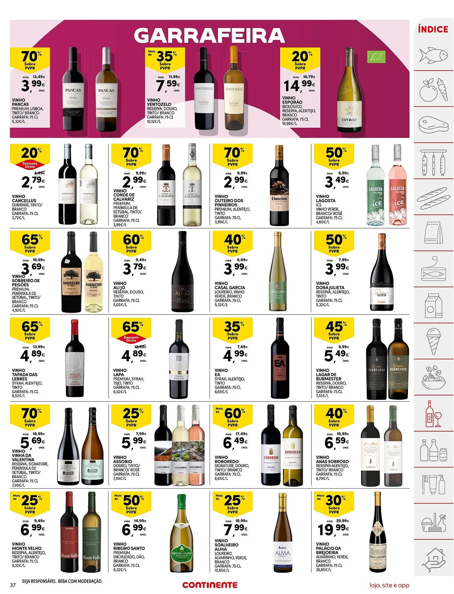 Folheto Folheto Continente de 24 de fevereiro até 2 de março 2026 - Pagina 37