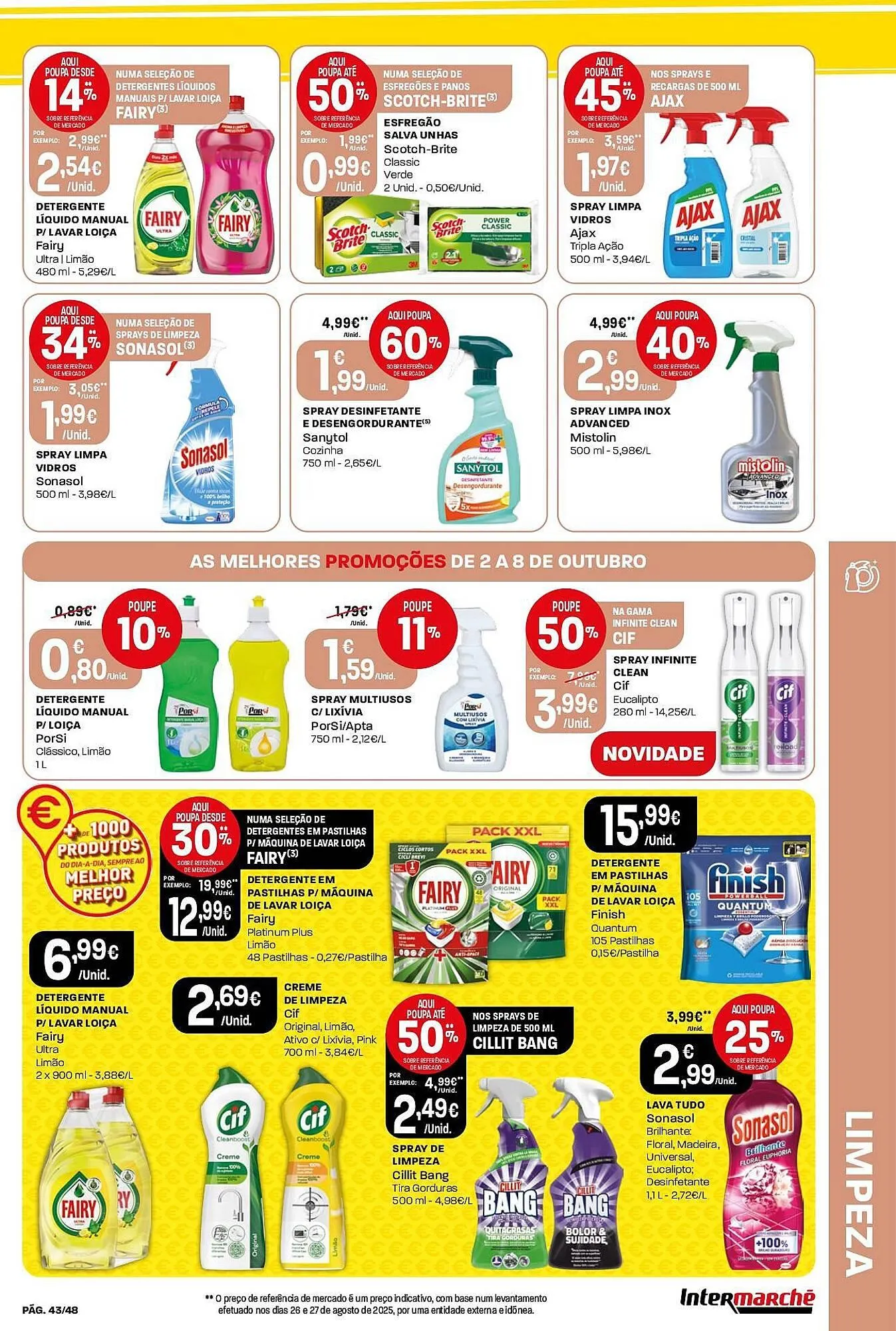Folheto Folheto Intermarché de 2 de outubro até 8 de outubro 2025 - Pagina 43