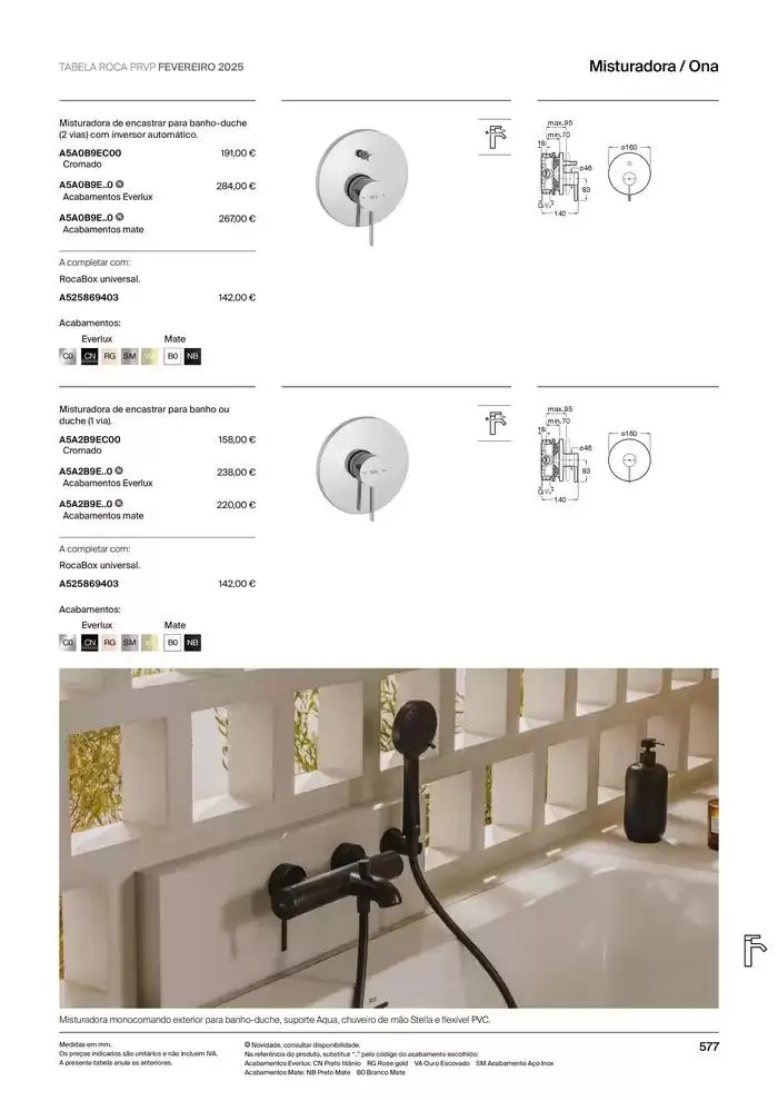 Folheto Soluções de Banho  de 6 de janeiro até 31 de dezembro 2025 - Pagina 579