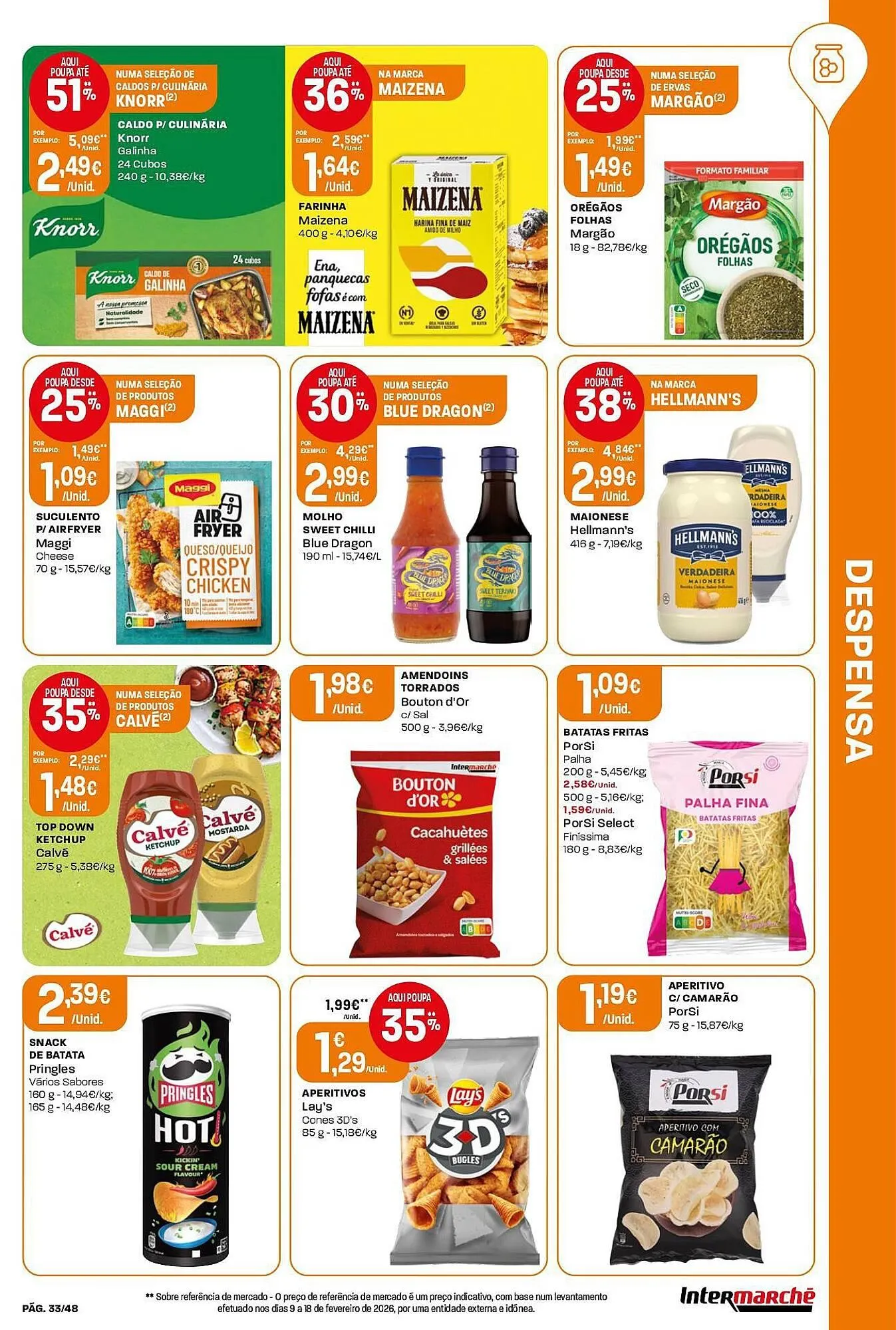 Folheto Folheto Intermarché de 26 de março até 5 de abril 2026 - Pagina 33