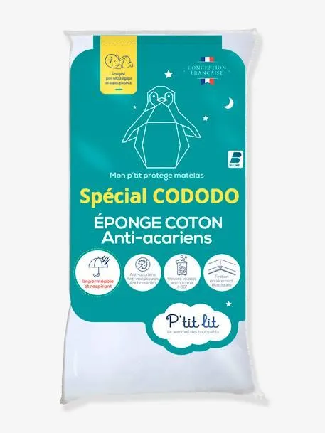 Proteção impermeável antiácaros, CODODO da P'TIT LIT