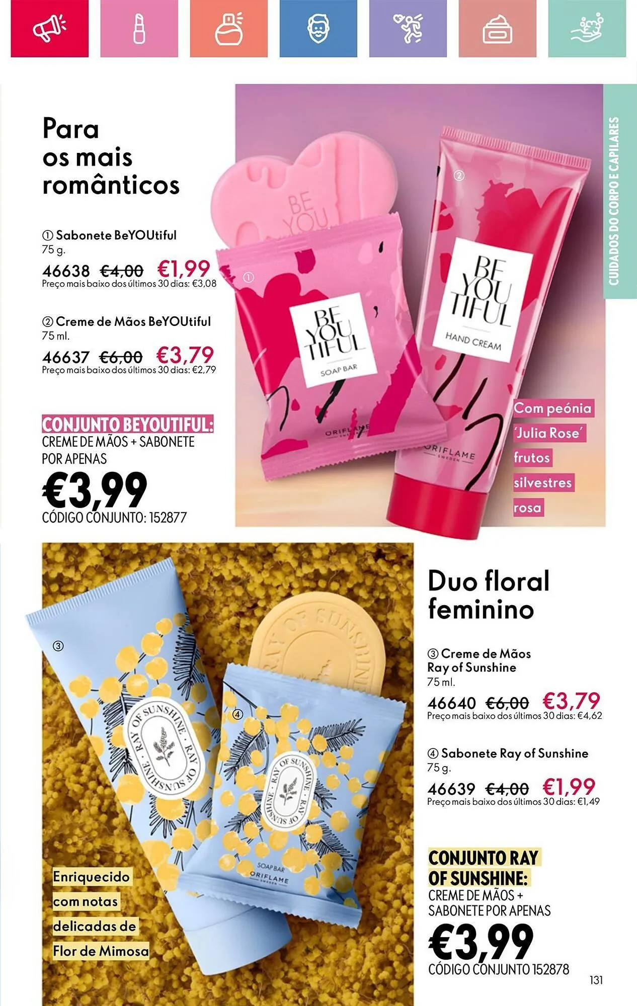 Folheto Folheto Oriflame de 4 de maio até 24 de maio 2025 - Pagina 131