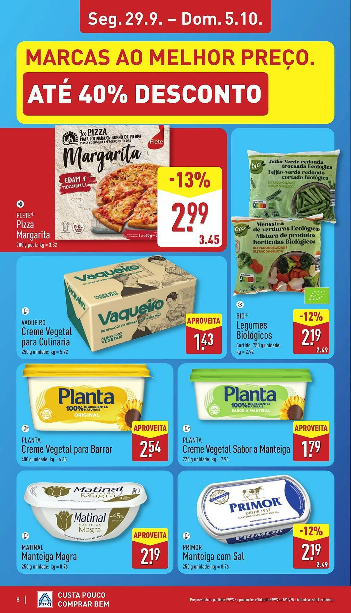 Folheto Folheto ALDI de 29 de setembro até 5 de outubro 2025 - Pagina 8