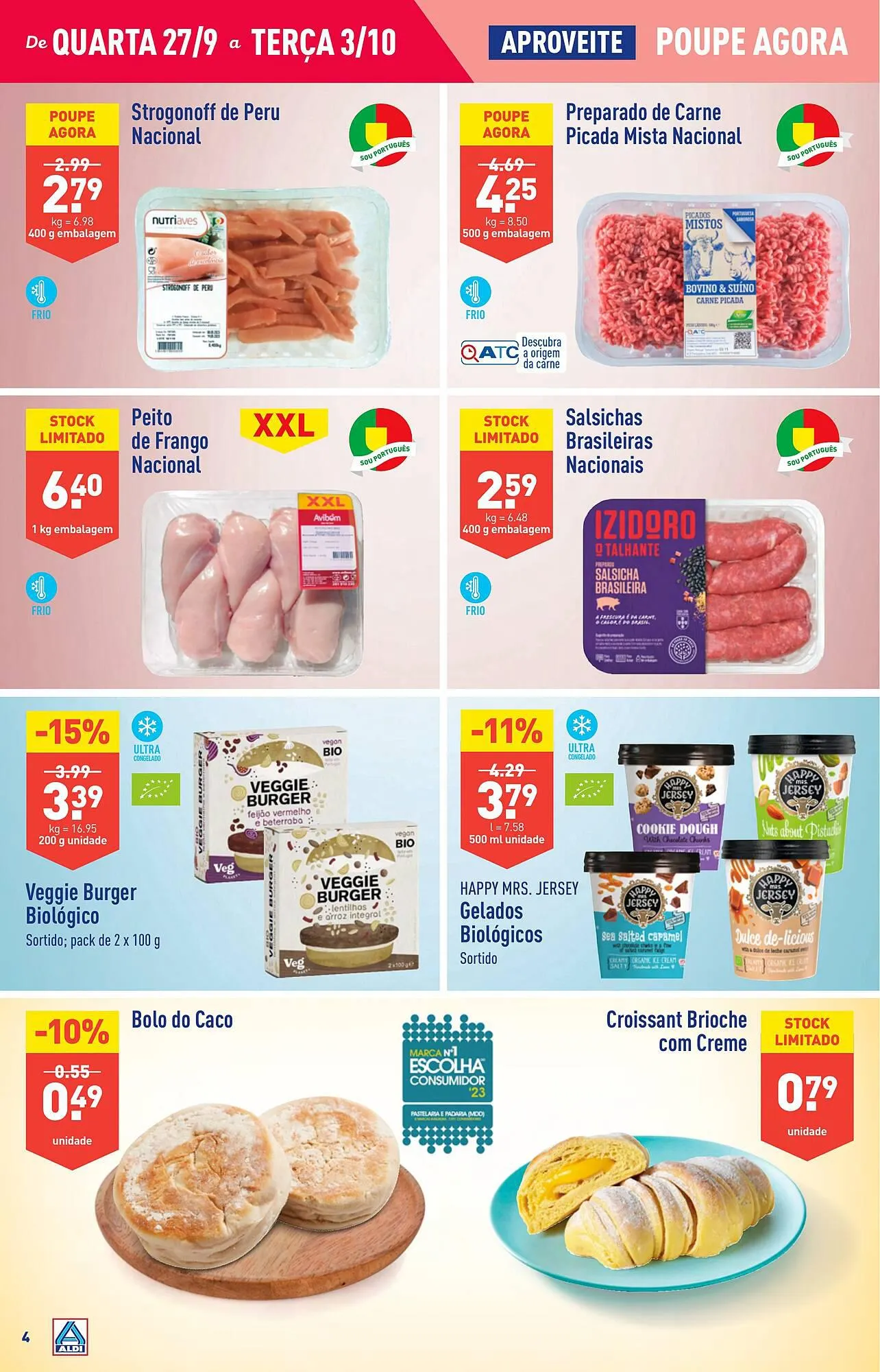 Folheto Folheto ALDI de 27 de setembro até 3 de outubro 2023 - Pagina 4