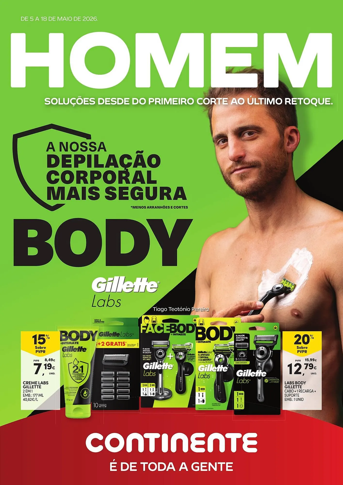 Folheto Folheto Continente de 5 de maio até 18 de maio 2026 - Pagina 1