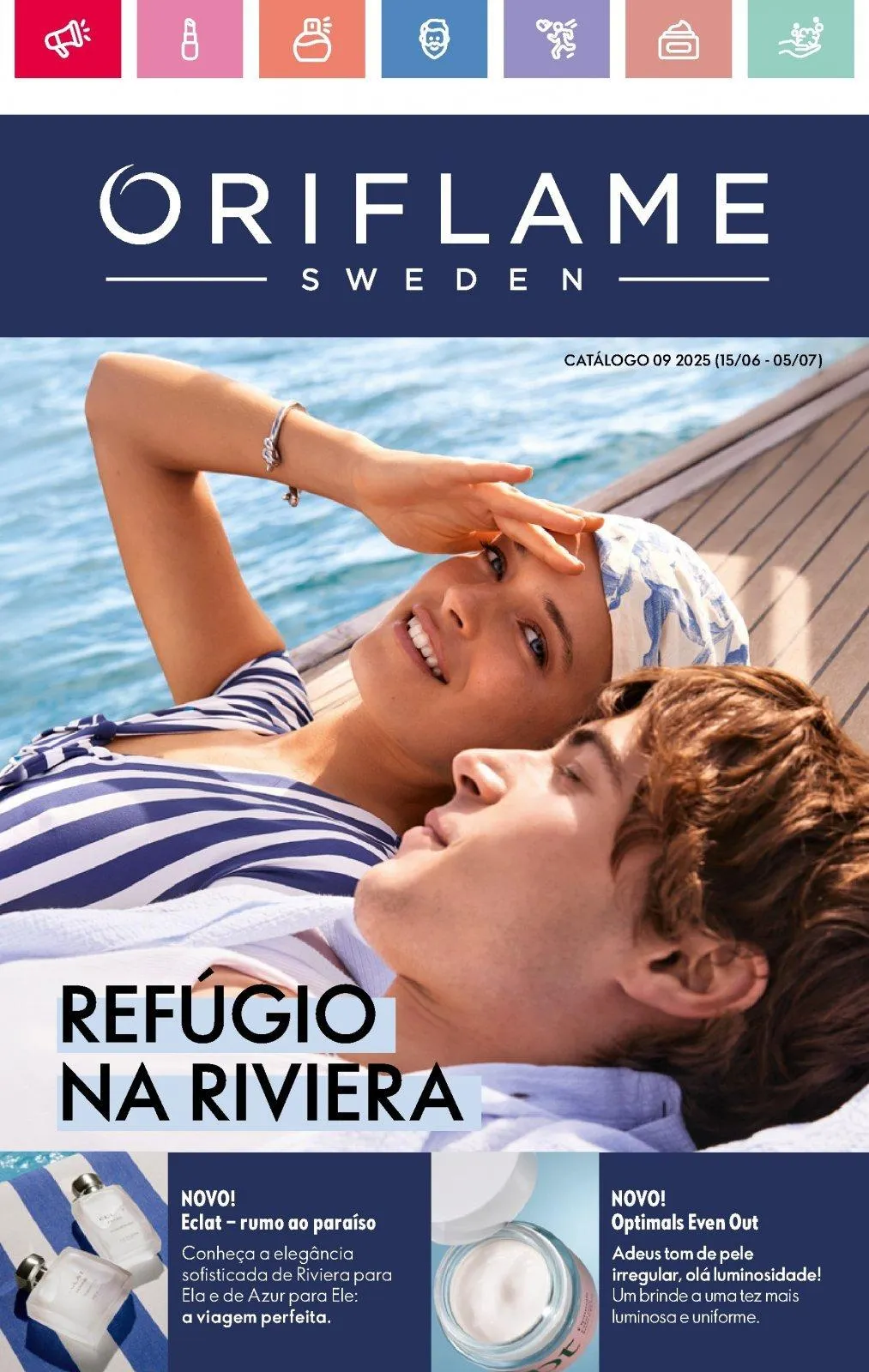 Folheto de Oriflame até 05.07.2025 - 0
