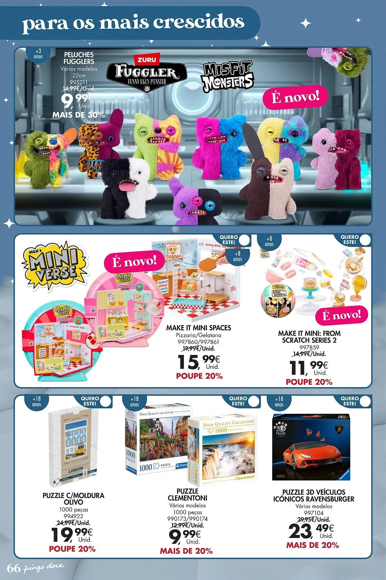 Folheto Folheto Pingo Doce de 18 de novembro até 5 de janeiro 2026 - Pagina 66