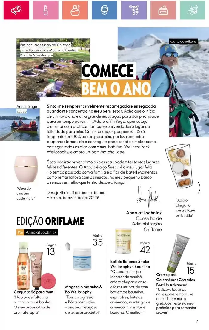 Folheto Folheto Oriflame de 30 de dezembro até 18 de janeiro 2025 - Pagina 7