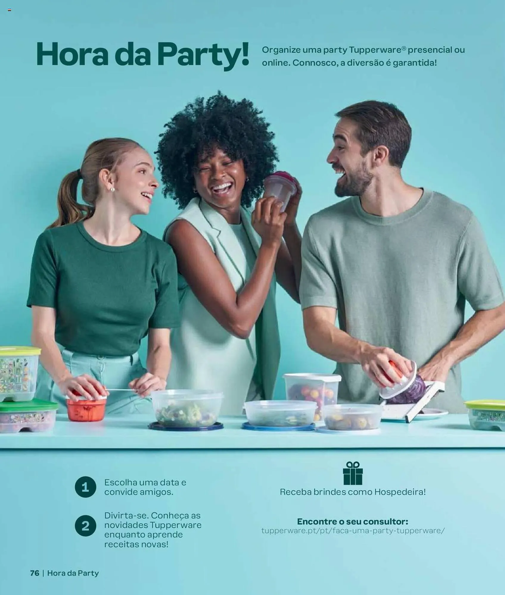 Folheto Folheto Tupperware de 1 de setembro até 28 de fevereiro 2025 - Pagina 76