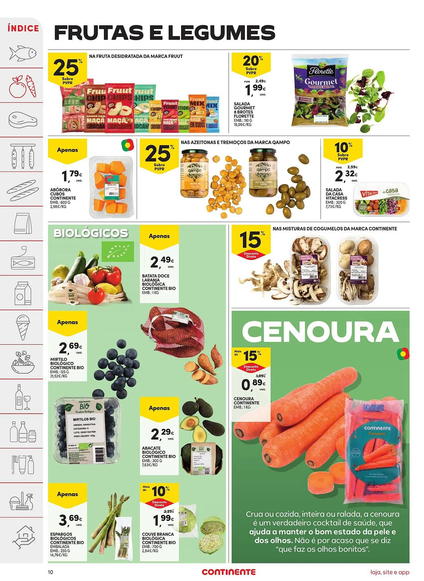 Folheto Folheto Continente de 18 de março até 24 de março 2025 - Pagina 10
