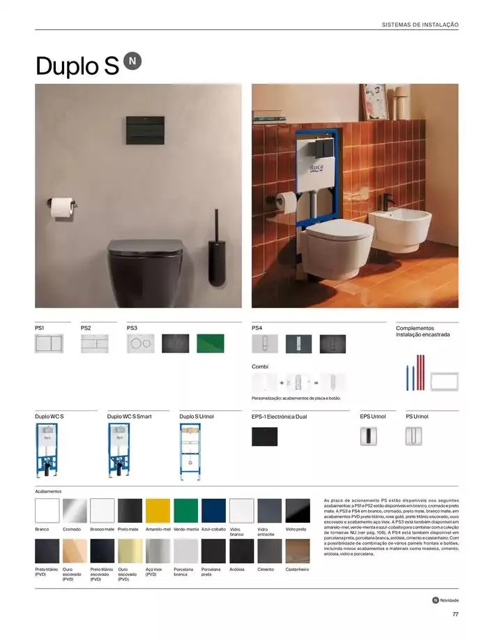 Folheto SOLUÇÕES DE BANHO  de 6 de janeiro até 31 de dezembro 2025 - Pagina 79