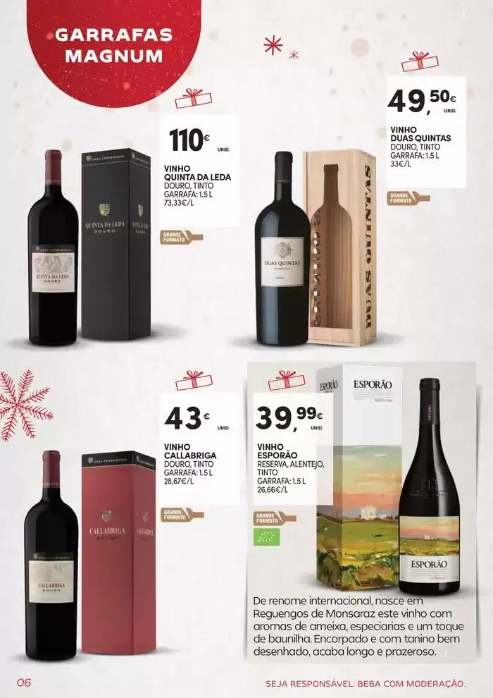 Folheto Presentes de Natal- Garrafeira de 29 de outubro até 24 de dezembro 2024 - Pagina 6