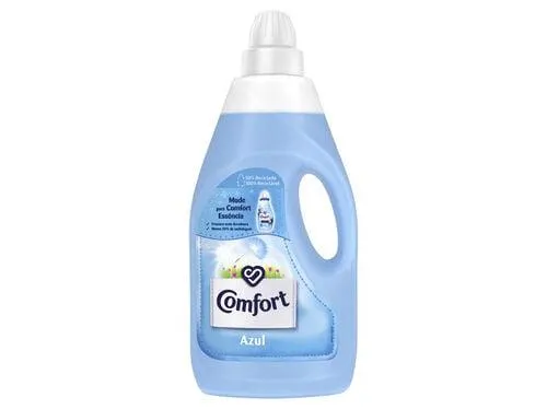 amaciador comfort roupa azul leveza 4l