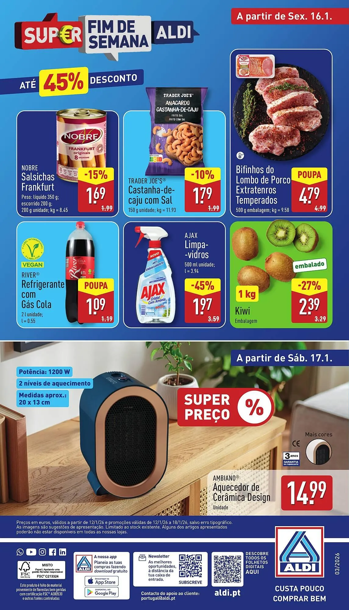 Folheto Folheto ALDI de 12 de janeiro até 18 de janeiro 2026 - Pagina 32