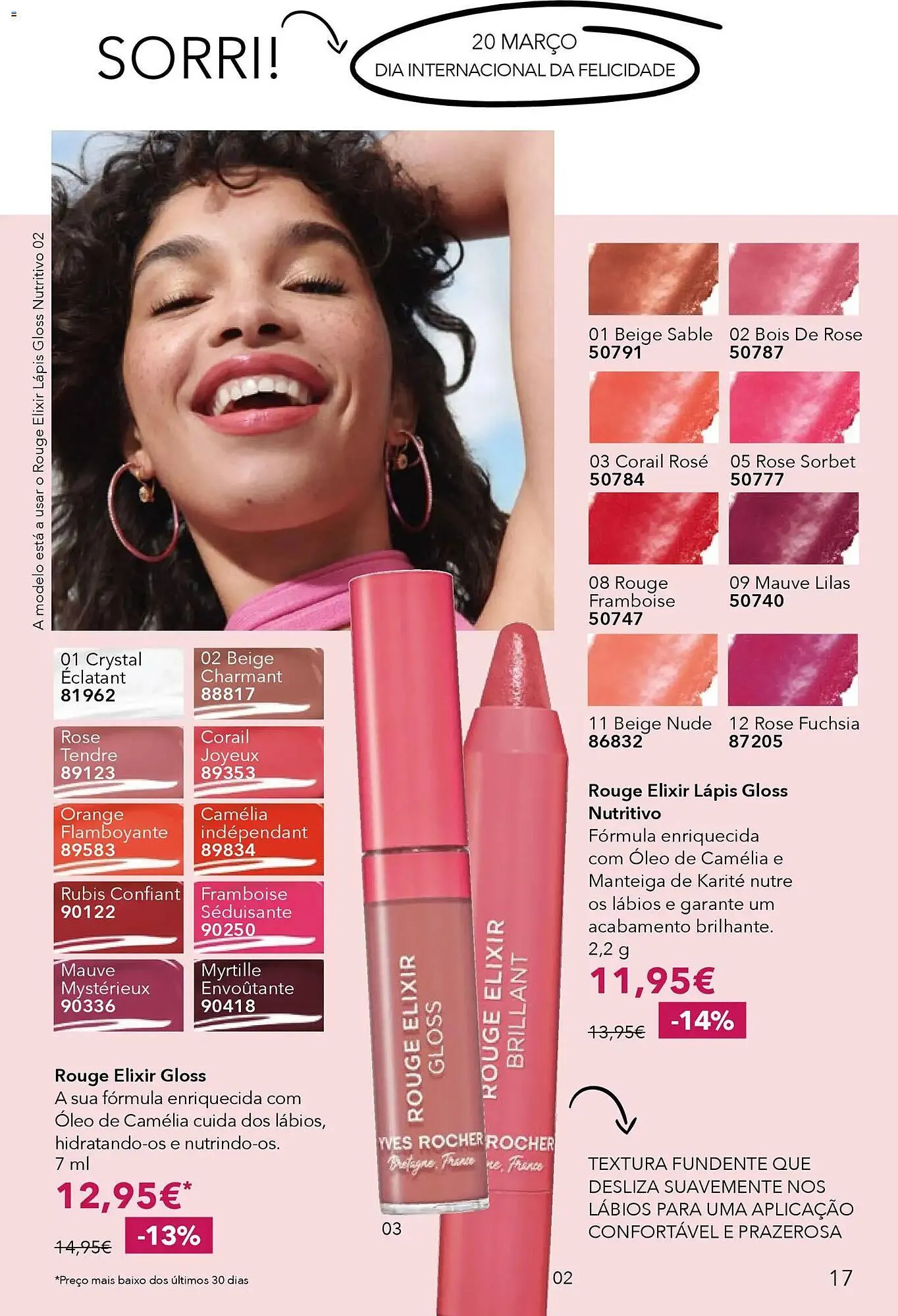 Folheto Catálogo Yves Rocher de 12 de março até 31 de março 2026 - Pagina 17
