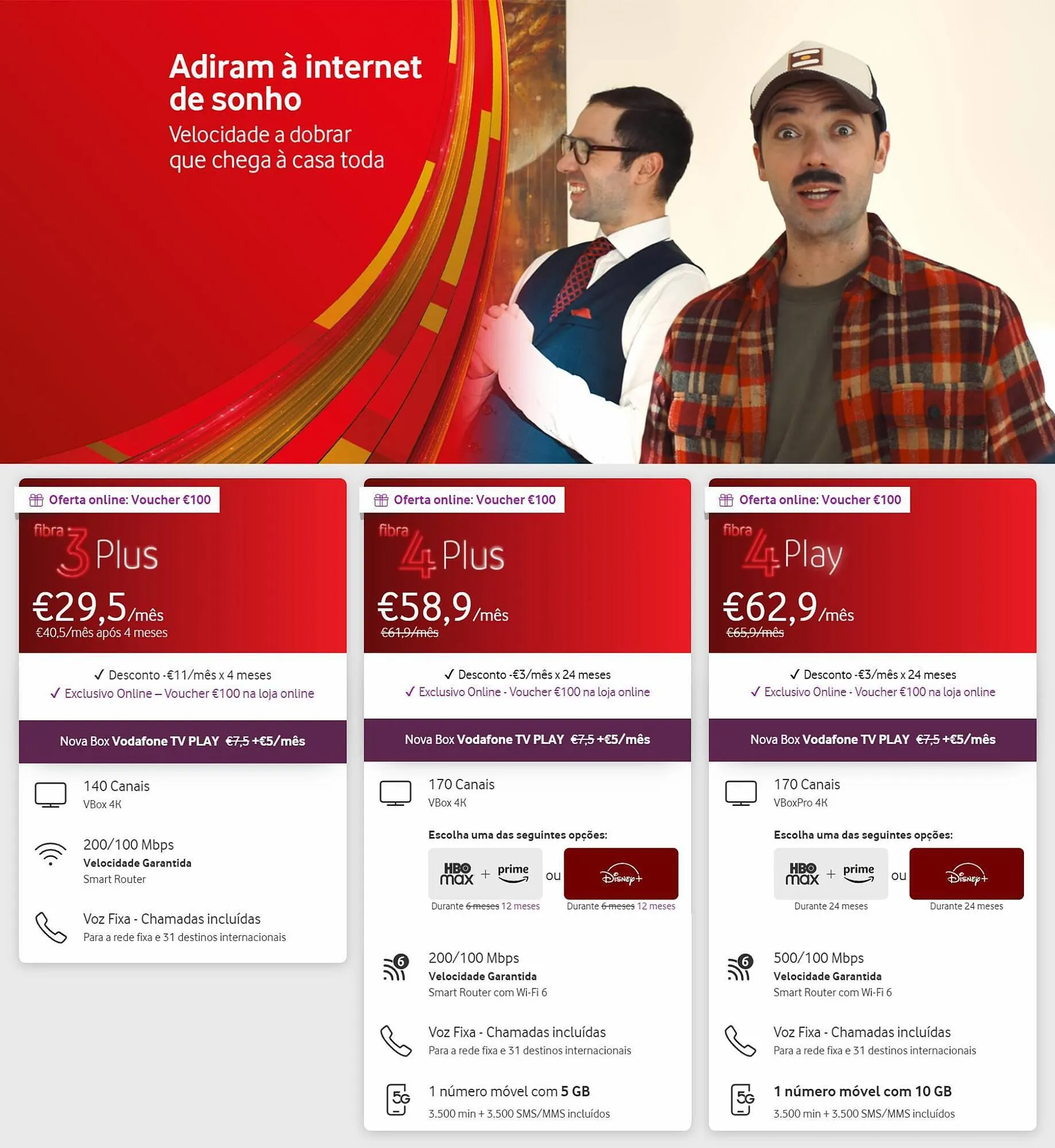 Folheto Vodafone - 1