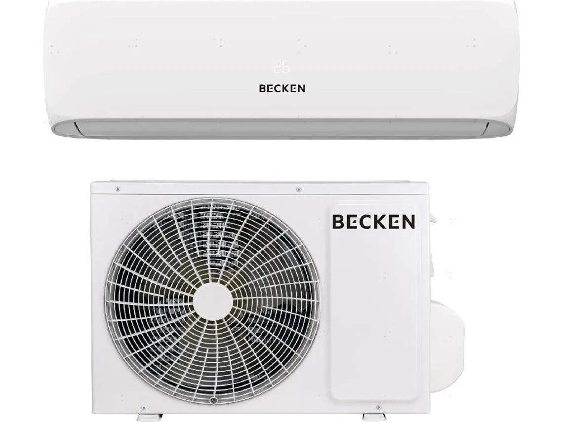 Ar Condicionado Split BECKEN BAC9410 (21 m² - 12000 BTUs - Branco)