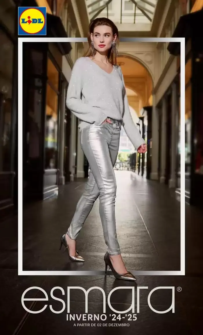 Folheto Esmara de 2 de dezembro até 22 de janeiro 2025 - Pagina 1