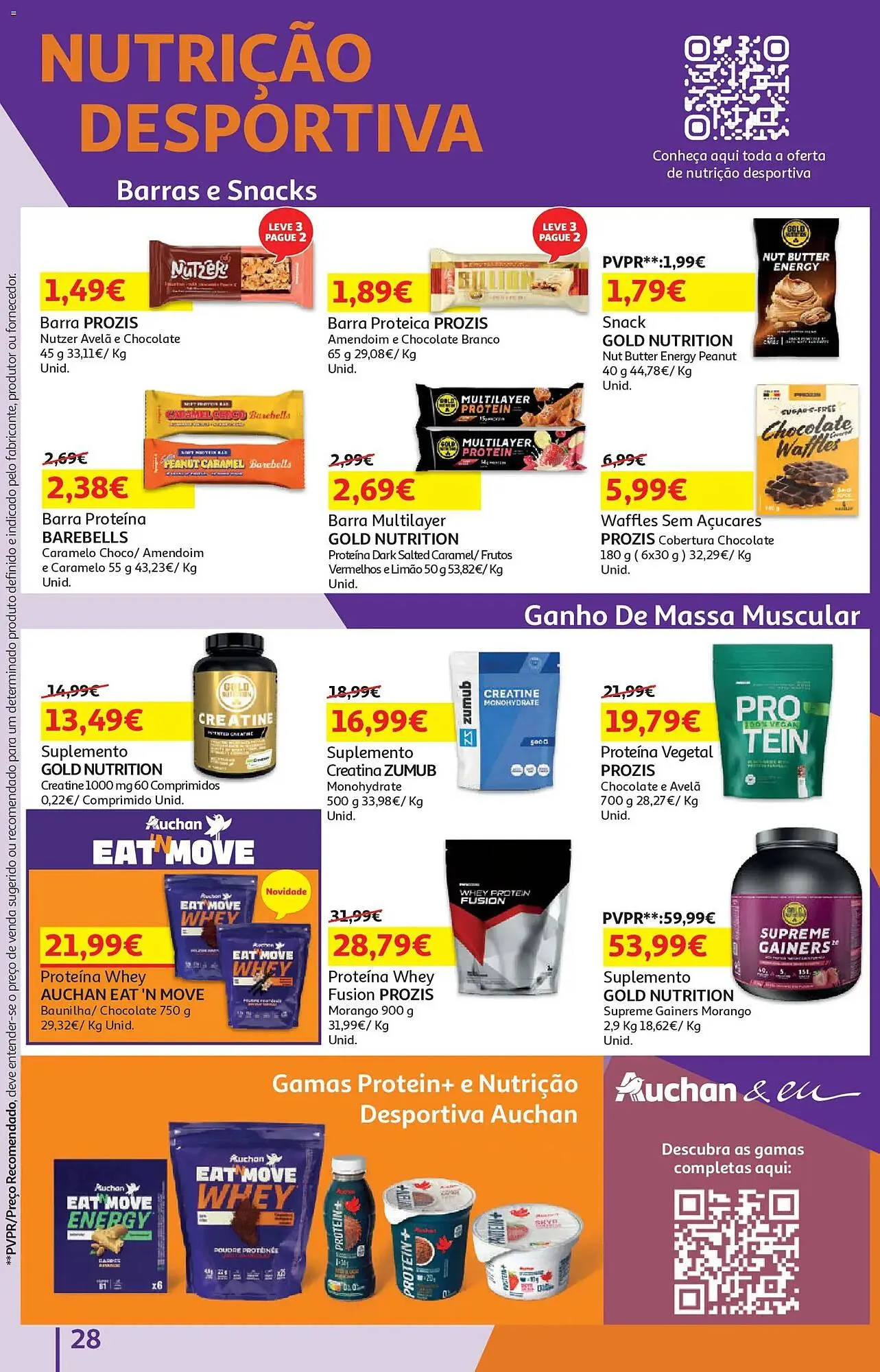 Folheto Folheto Auchan de 6 de maio até 22 de maio 2026 - Pagina 28
