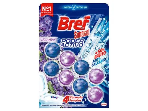 bloco bref sonasol sanitário duplo lavanda 2un