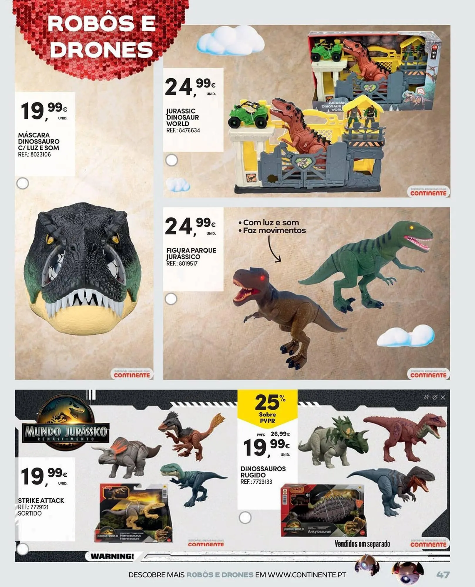 Folheto Folheto Continente de 13 de novembro até 7 de dezembro 2025 - Pagina 47