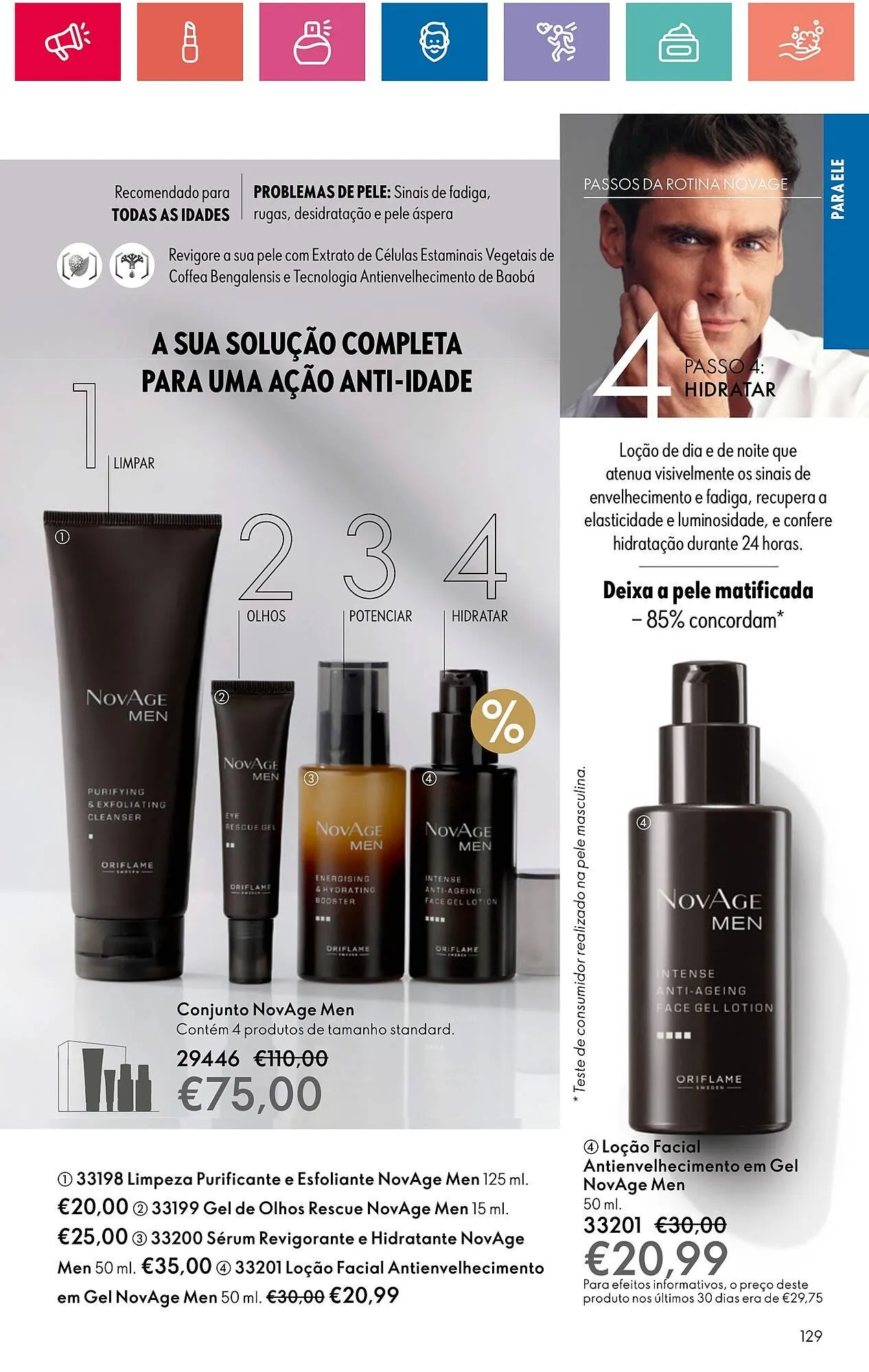 Folheto Folheto Oriflame de 18 de abril até 18 de maio 2024 - Pagina 129