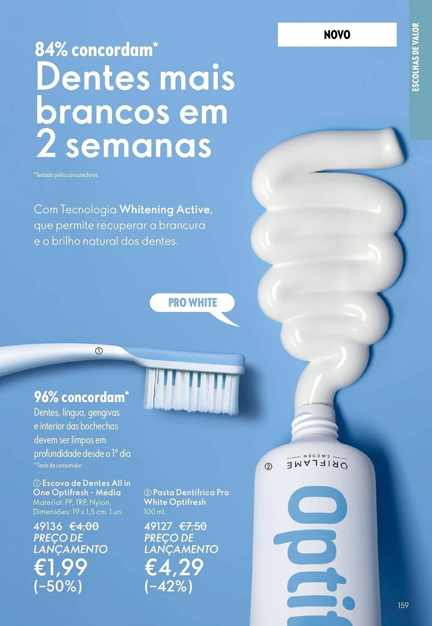 Folheto Catálogo Oriflame de 23 de dezembro até 20 de janeiro 2026 - Pagina 159
