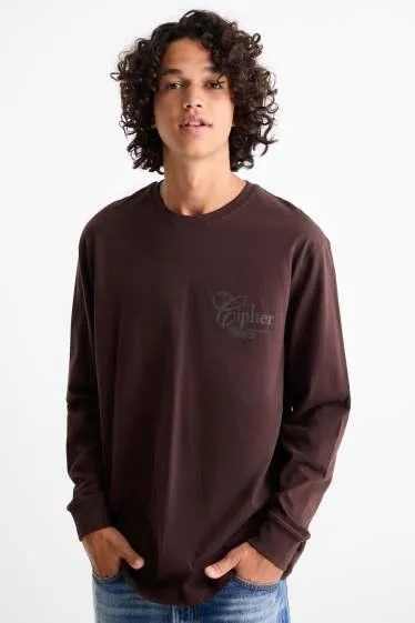 Long sleeve top - relaxed fit