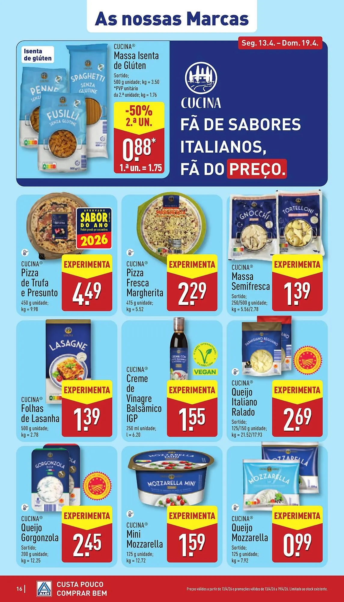 Folheto Folheto ALDI de 13 de abril até 19 de abril 2026 - Pagina 16