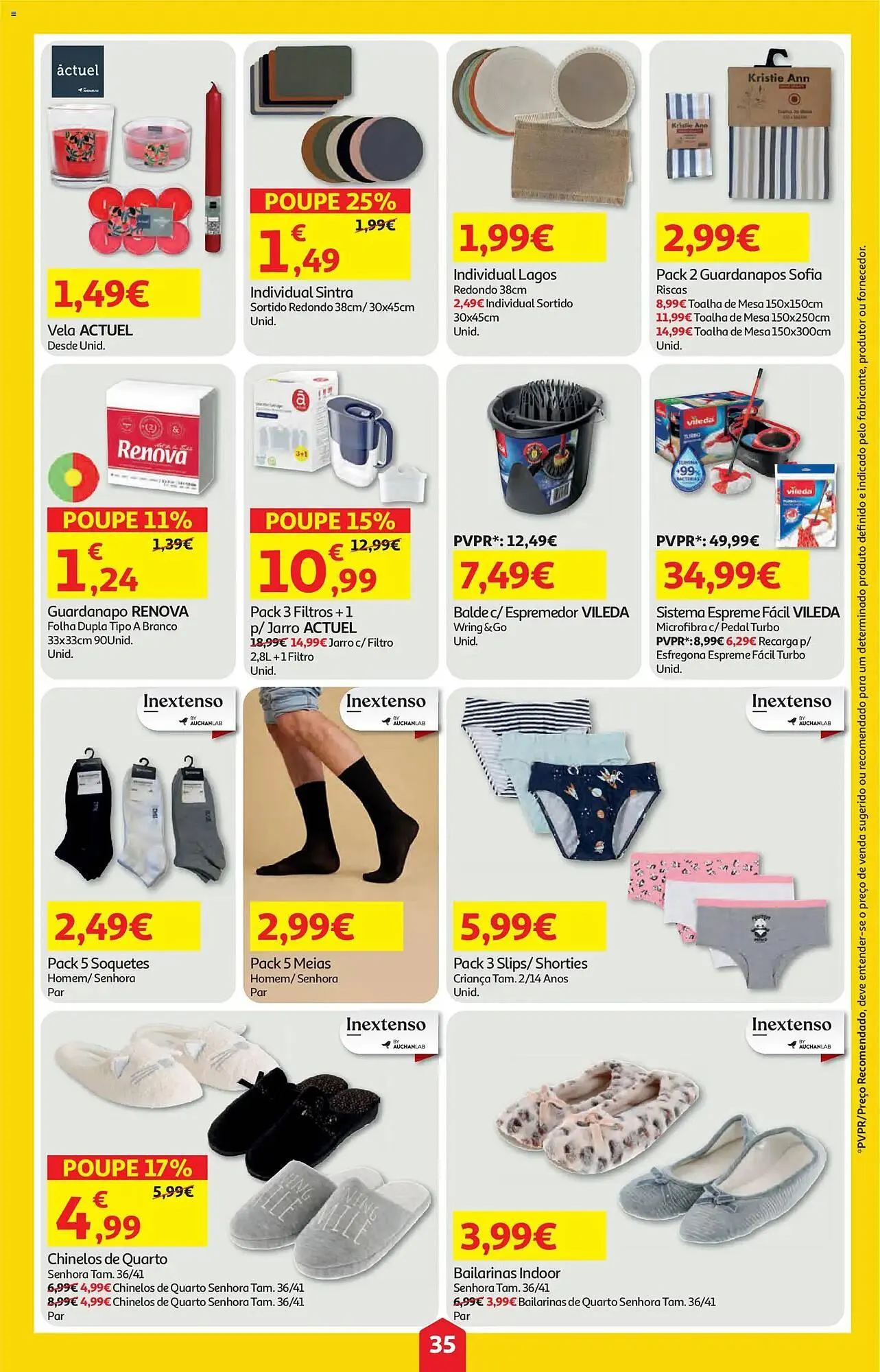 Folheto Folheto Auchan de 12 de fevereiro até 19 de fevereiro 2026 - Pagina 35